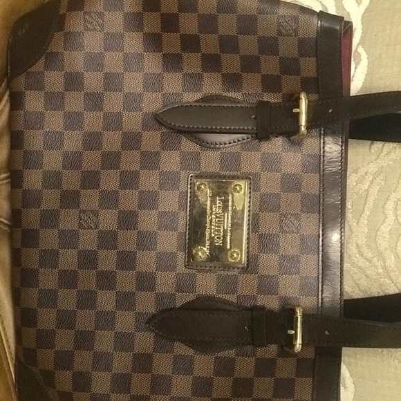 SOLD*Louis Vuitton Hampstead damier bag - Picture 2 of 8